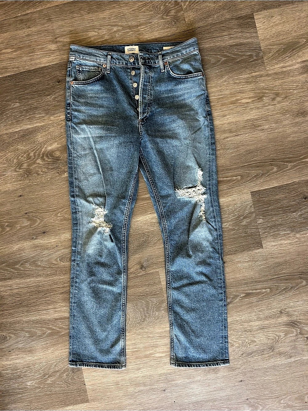 Citizens of Humanity Charlotte High Rise Straight Leg Jeans